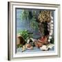 Still Life: Drying Herbs and Spices-null-Framed Photographic Print