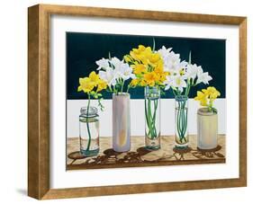 Still Life Freesias-Christopher Ryland-Framed Giclee Print
