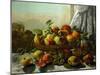 Still Life, Fruit, 1871-Gustave Courbet-Mounted Giclee Print