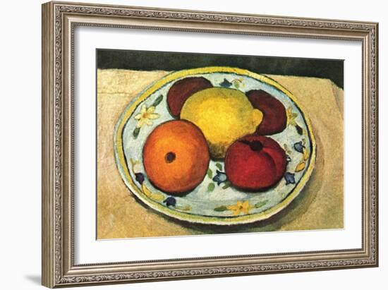 Still Life Fruit-Paula Modersohn-Becker-Framed Art Print