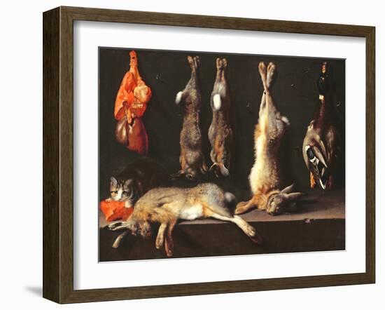 Still Life, Game-Jan Weenix-Framed Giclee Print