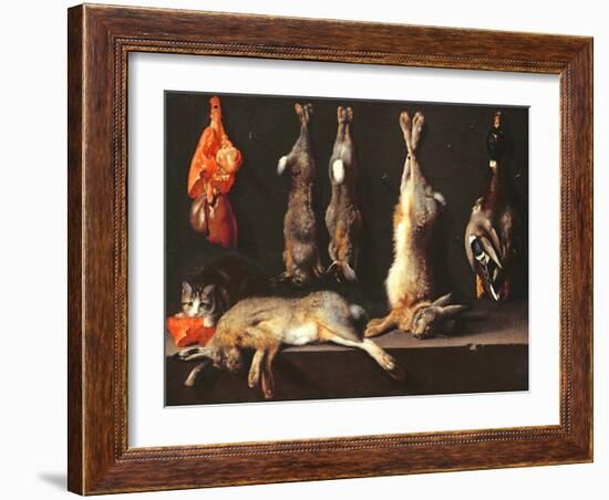 Still Life, Game-Jan Weenix-Framed Giclee Print