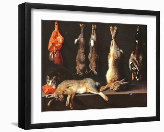 Still Life, Game-Jan Weenix-Framed Giclee Print