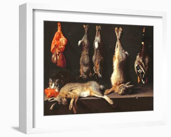 Still Life, Game-Jan Weenix-Framed Giclee Print