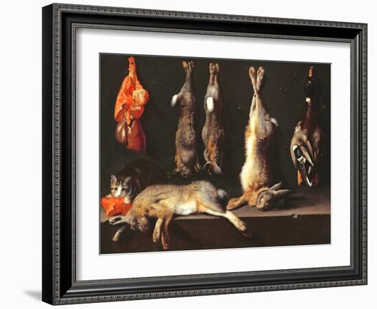 Still Life, Game-Jan Weenix-Framed Giclee Print