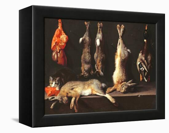 Still Life, Game-Jan Weenix-Framed Premier Image Canvas