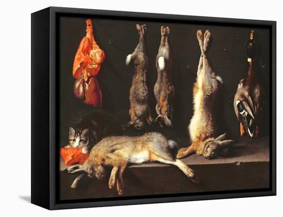 Still Life, Game-Jan Weenix-Framed Premier Image Canvas