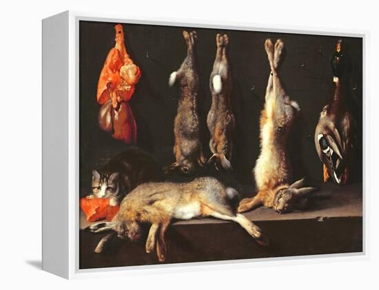 Still Life, Game-Jan Weenix-Framed Premier Image Canvas