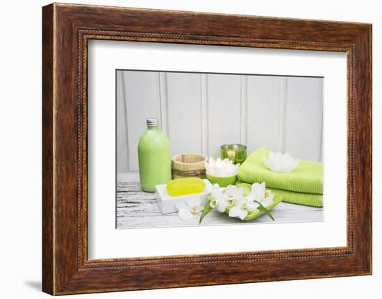 Still Life, Green, Fountainness, Bath-Andrea Haase-Framed Photographic Print