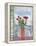 Still Life, Green Shutter-Stephen Dinsmore-Framed Premier Image Canvas