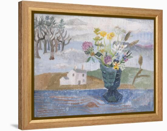 Still Life in a Bankshead Window, 1928 (Oil on Canvas)-Christopher Wood-Framed Premier Image Canvas