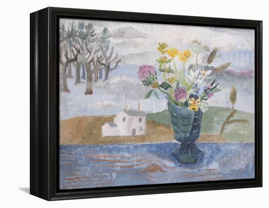 Still Life in a Bankshead Window, 1928 (Oil on Canvas)-Christopher Wood-Framed Premier Image Canvas