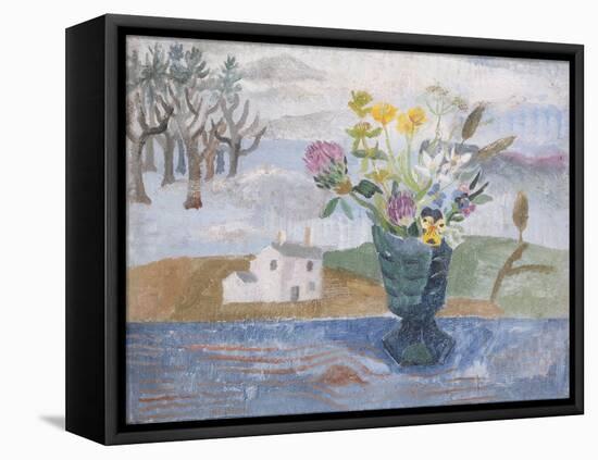 Still Life in a Bankshead Window, 1928 (Oil on Canvas)-Christopher Wood-Framed Premier Image Canvas