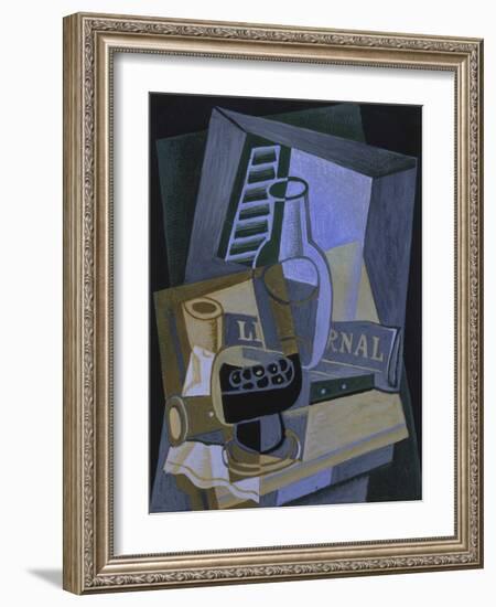 Still Life in Front of a Window, 1922-Juan Gris-Framed Giclee Print