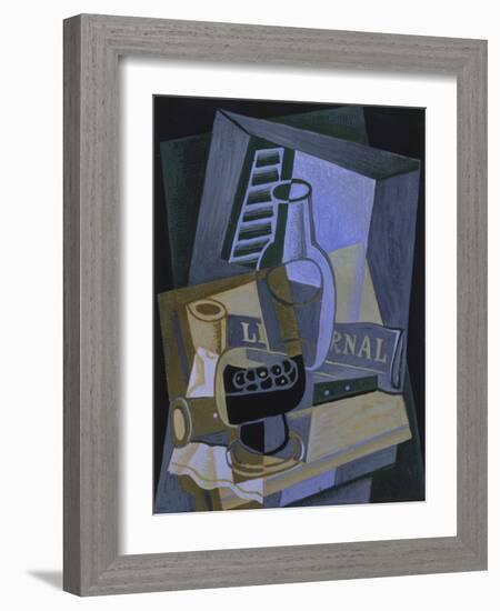 Still Life in Front of a Window, 1922-Juan Gris-Framed Giclee Print