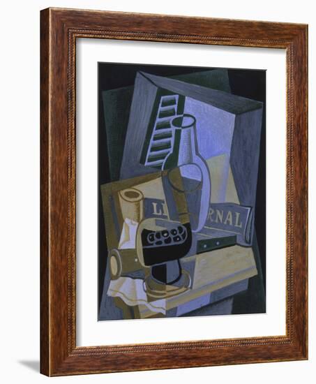 Still Life in Front of a Window, 1922-Juan Gris-Framed Giclee Print