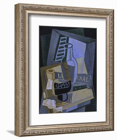 Still Life in Front of a Window, 1922-Juan Gris-Framed Giclee Print