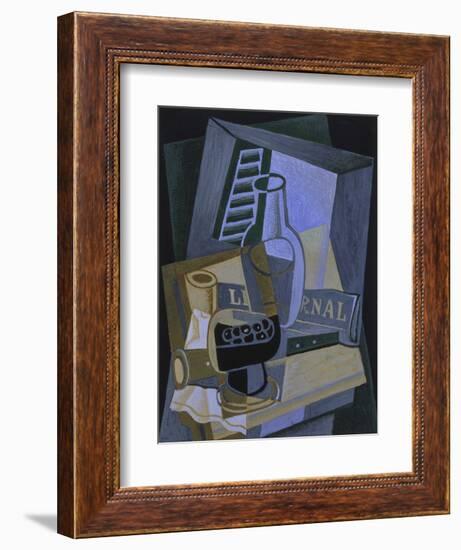 Still Life in Front of a Window, 1922-Juan Gris-Framed Giclee Print