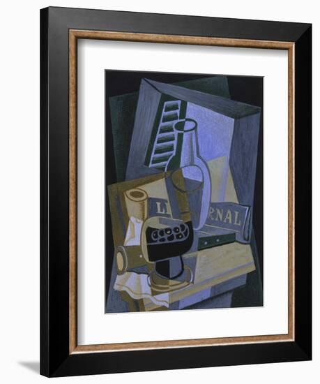 Still Life in Front of a Window, 1922-Juan Gris-Framed Giclee Print