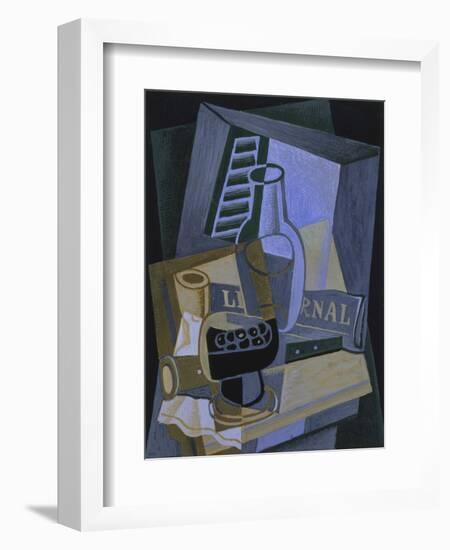 Still Life in Front of a Window, 1922-Juan Gris-Framed Giclee Print