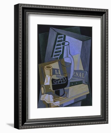 Still Life in Front of a Window, 1922-Juan Gris-Framed Giclee Print