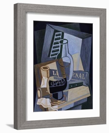 Still life in Front of a Window, 1922-Juan Gris-Framed Giclee Print