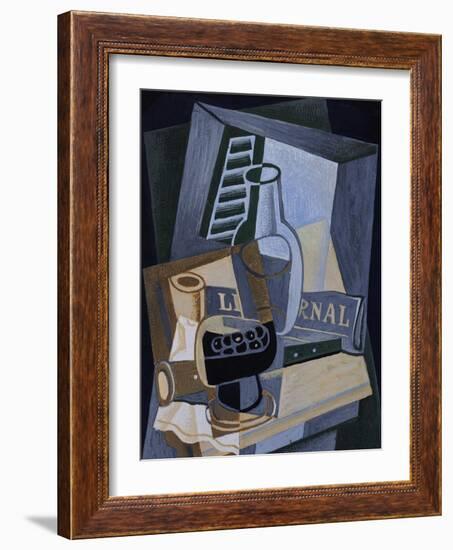 Still life in Front of a Window, 1922-Juan Gris-Framed Giclee Print