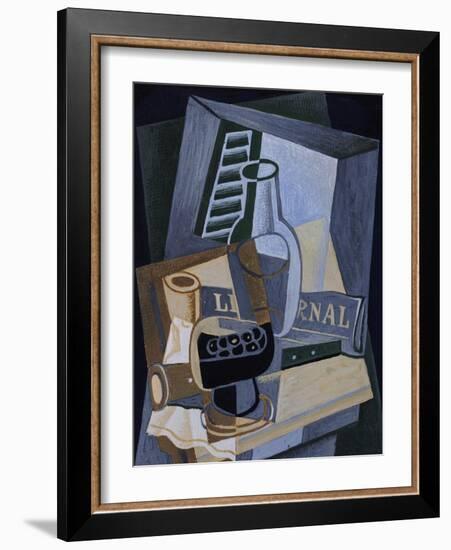 Still life in Front of a Window, 1922-Juan Gris-Framed Giclee Print