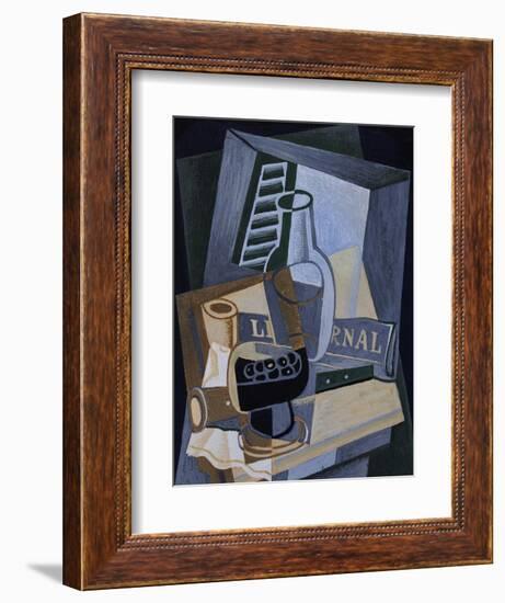 Still life in Front of a Window, 1922-Juan Gris-Framed Giclee Print