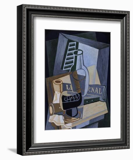 Still life in Front of a Window, 1922-Juan Gris-Framed Giclee Print