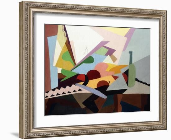 Still-Life in Front of a Window, C.1922-Georges Valmier-Framed Giclee Print