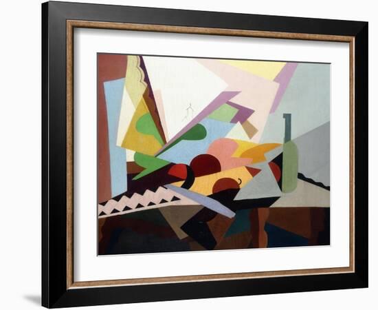 Still-Life in Front of a Window, C.1922-Georges Valmier-Framed Giclee Print