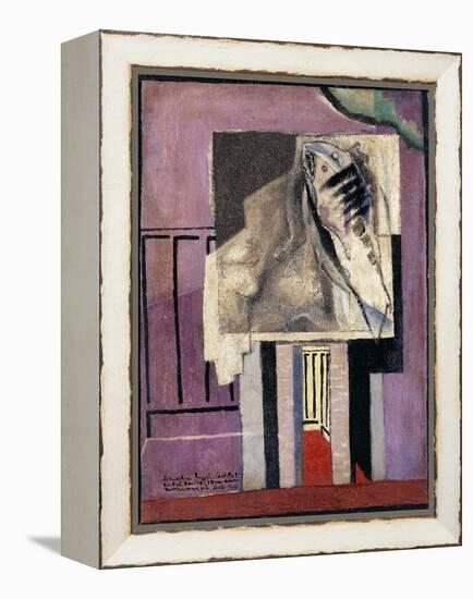 Still Life in Front of Balcony; Nature Morte Devant Le Balcon, 1929-Louis Marcoussis-Framed Premier Image Canvas