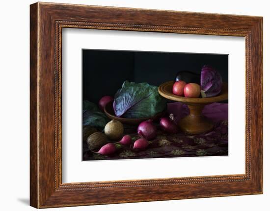 Still Life in Purple-Jacqueline Hammer-Framed Photographic Print