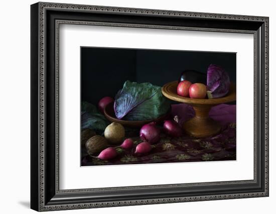 Still Life in Purple-Jacqueline Hammer-Framed Photographic Print