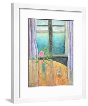 Still Life in Window with Camellia, 2012-Ruth Addinall-Framed Giclee Print