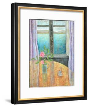 Still Life in Window with Camellia, 2012-Ruth Addinall-Framed Giclee Print