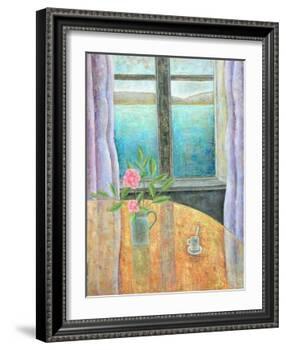 Still Life in Window with Camellia, 2012-Ruth Addinall-Framed Giclee Print