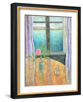 Still Life in Window with Camellia, 2012-Ruth Addinall-Framed Giclee Print