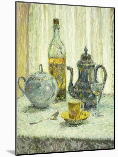 Still-Life; Nature Morte, 1917-Henri Eugene Augustin Le Sidaner-Mounted Giclee Print