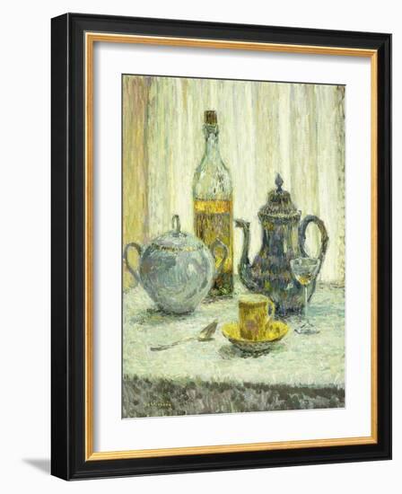 Still-Life; Nature Morte, 1917-Henri Eugene Augustin Le Sidaner-Framed Giclee Print