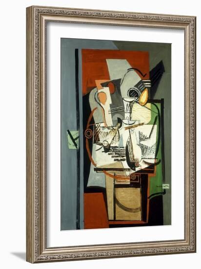 Still Life; Nature Morte, C.1930-Louis Marcoussis-Framed Giclee Print