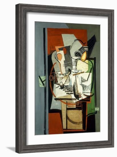 Still Life; Nature Morte, C.1930-Louis Marcoussis-Framed Giclee Print