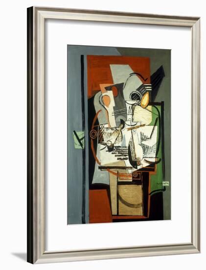 Still Life; Nature Morte, C.1930-Louis Marcoussis-Framed Giclee Print