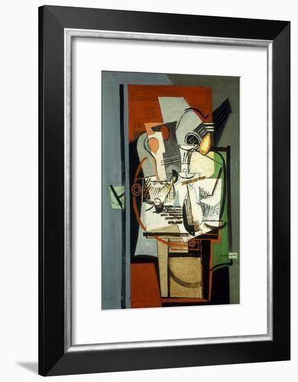 Still Life; Nature Morte, C.1930-Louis Marcoussis-Framed Giclee Print