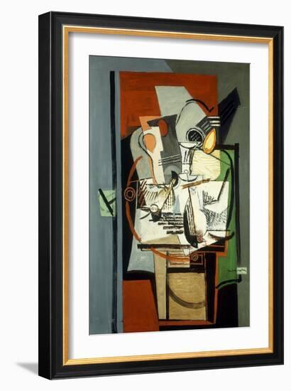 Still Life; Nature Morte, C.1930-Louis Marcoussis-Framed Giclee Print