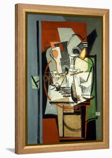 Still Life; Nature Morte, C.1930-Louis Marcoussis-Framed Premier Image Canvas