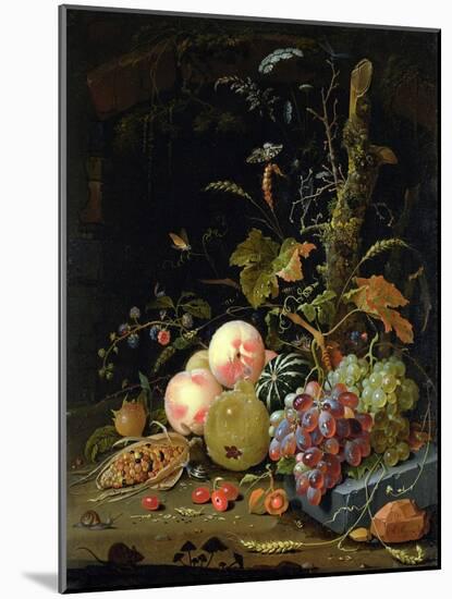 Still Life of a Forest Floor-Abraham Mignon-Mounted Giclee Print