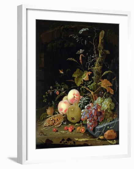 Still Life of a Forest Floor-Abraham Mignon-Framed Giclee Print