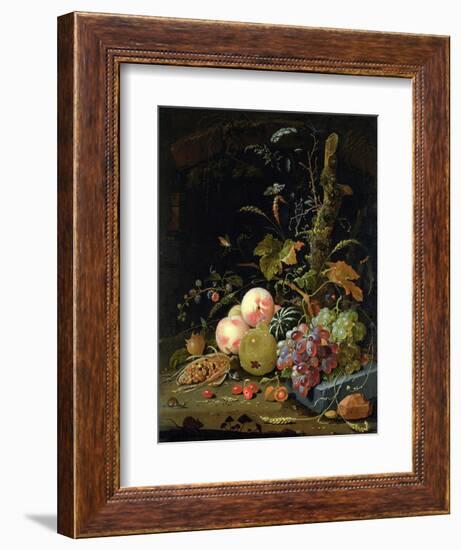 Still Life of a Forest Floor-Abraham Mignon-Framed Giclee Print